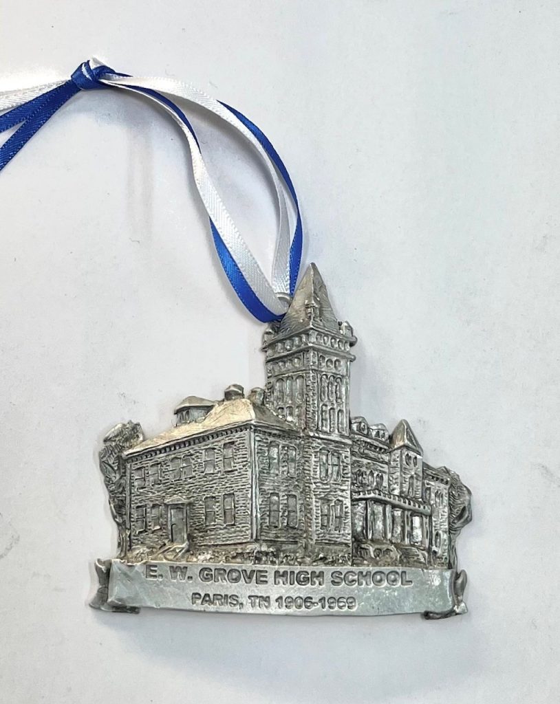 E W Grove Ornament