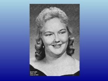 Faye Lynn Hart Cox, Class of 1961 Faye Lynn Hart Cox, Class of 1961